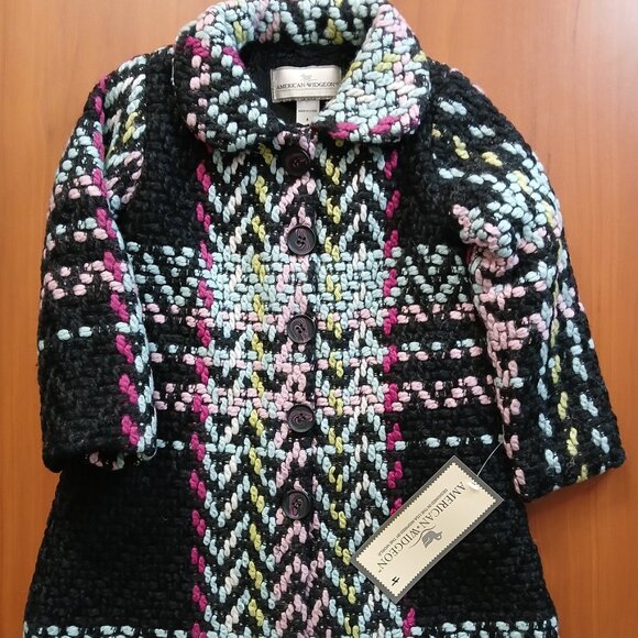 American Widgeon Chevron Tapestry Coat - 4Y - Picture 1 of 6